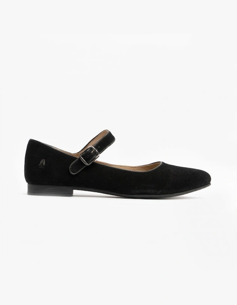 MELISSA STRAP Womens Leather Mary Jane Shoes Black