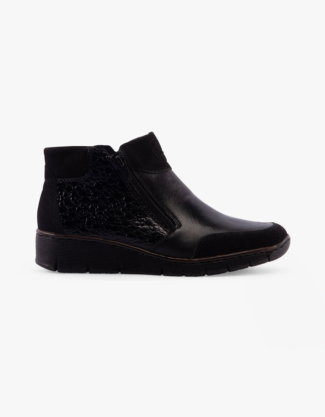 Rieker Rieker Women's 53782-00 Womens Boots Black