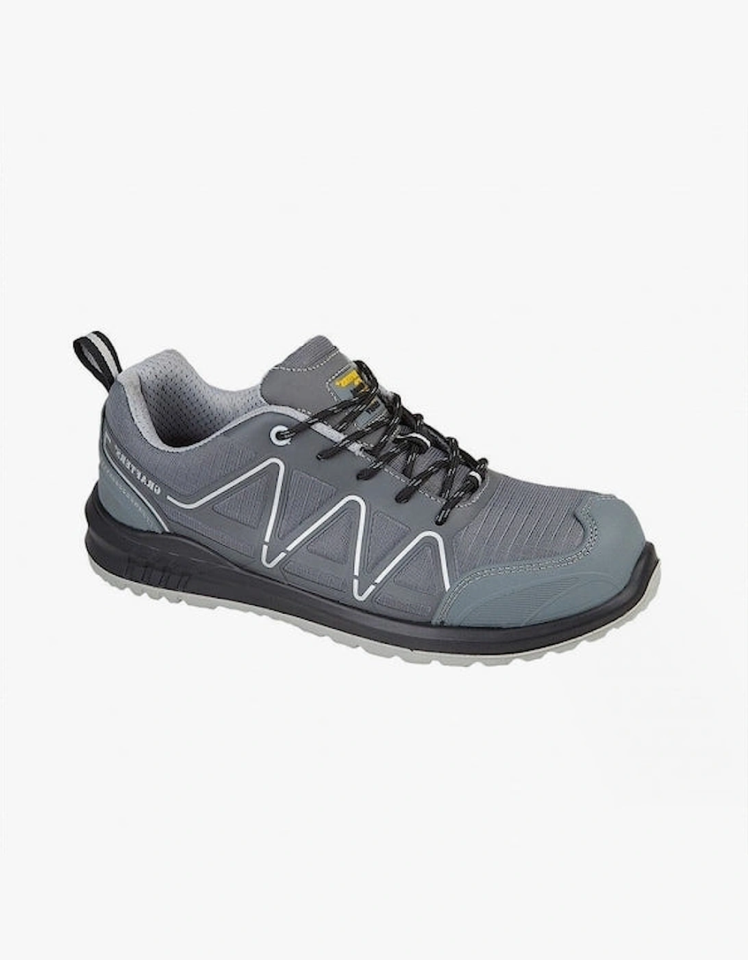 M989F Mens Composite Non-Metal Safety Trainers Grey, 2 of 1