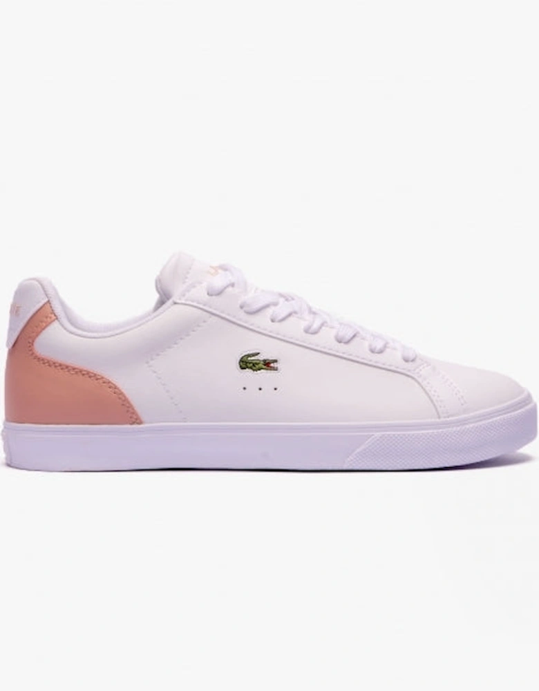 LEROND Womens Leather Trainers Light Pink