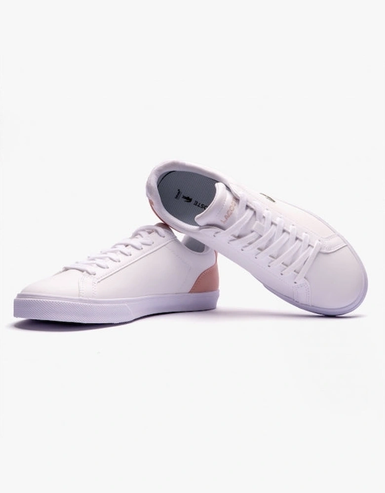 LEROND Womens Leather Trainers Light Pink