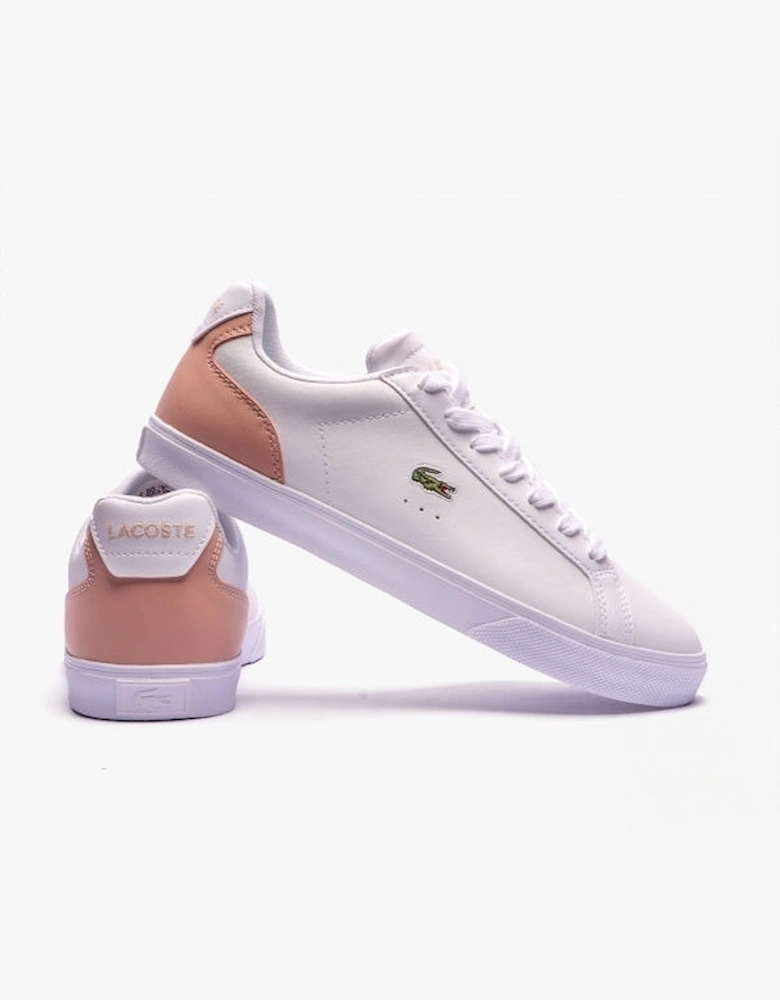 LEROND Womens Leather Trainers Light Pink