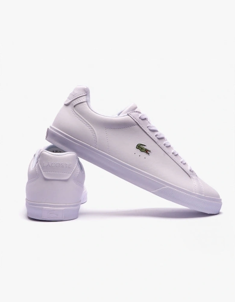 LEROND Womens Leather Trainers White