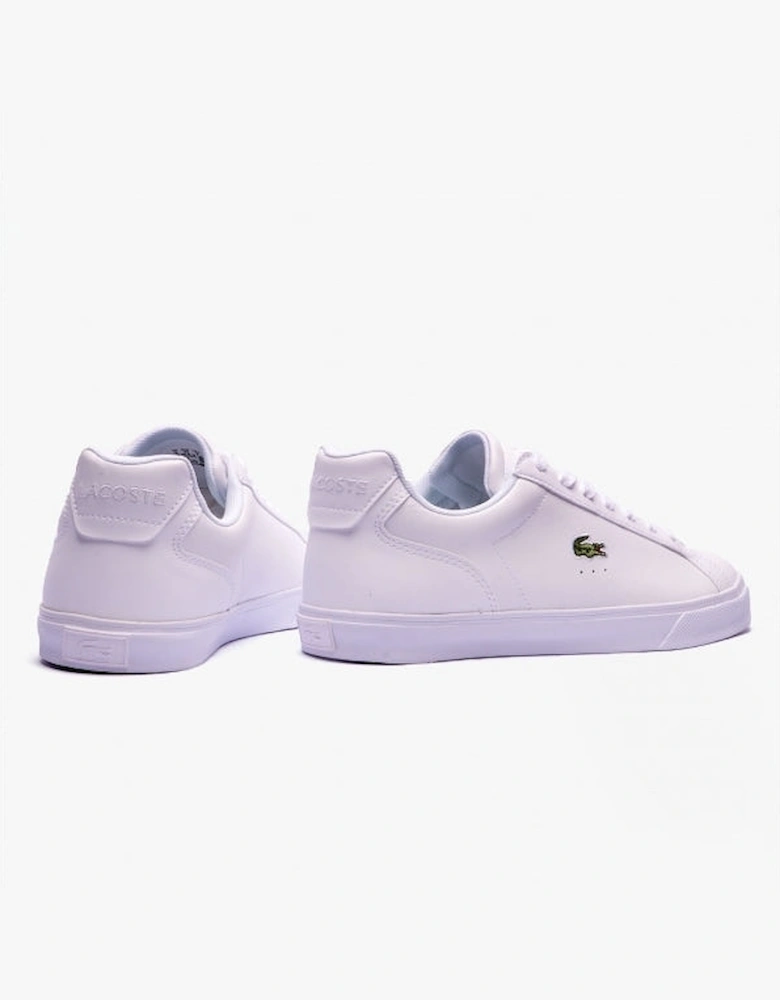 LEROND Womens Leather Trainers White