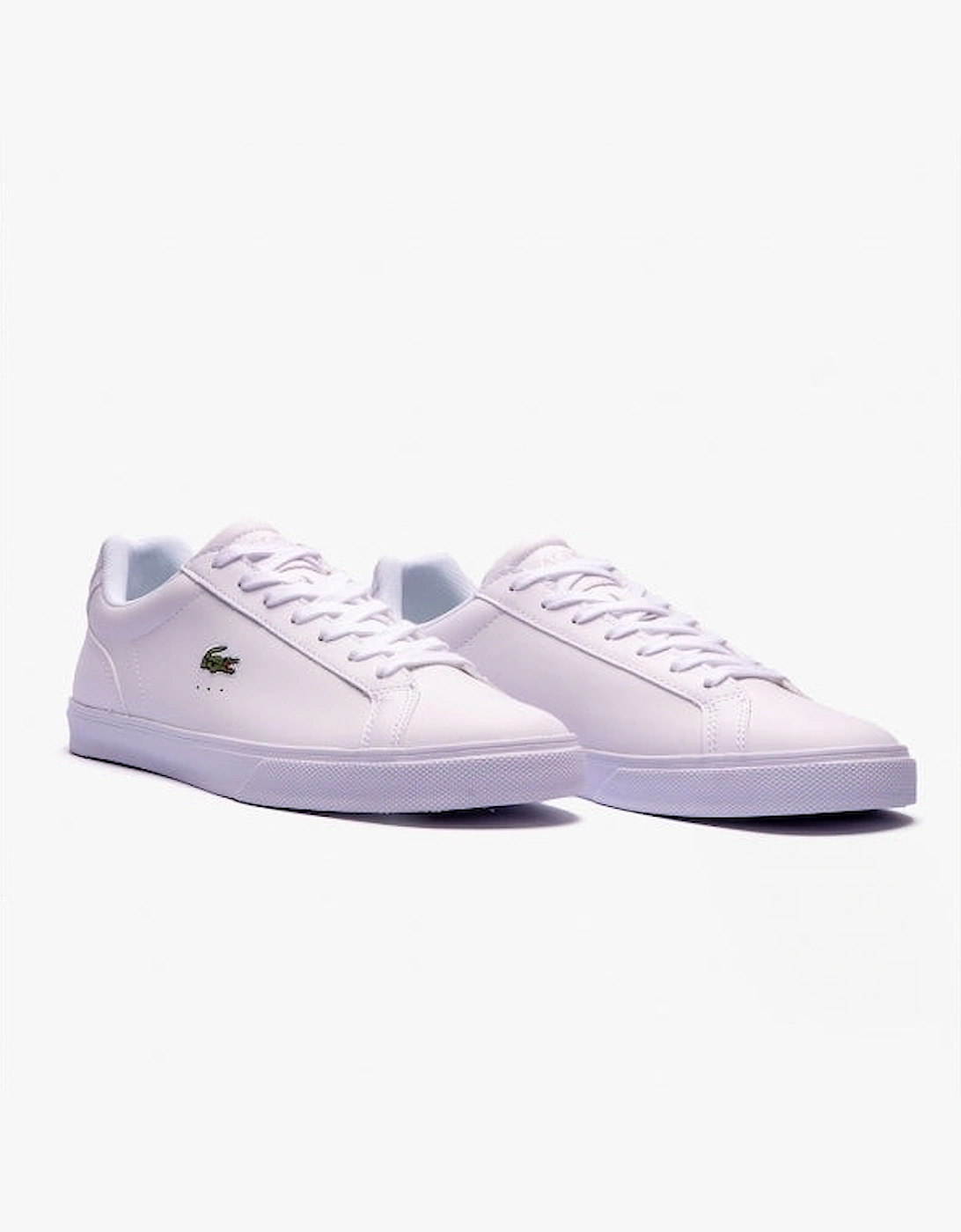 LEROND Womens Leather Trainers White