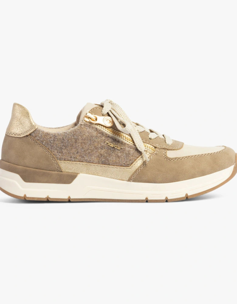 58902-64 Womens Trainers Beige