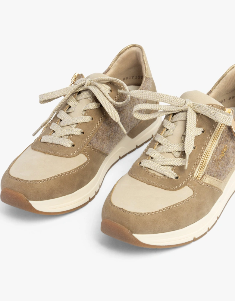 58902-64 Womens Trainers Beige