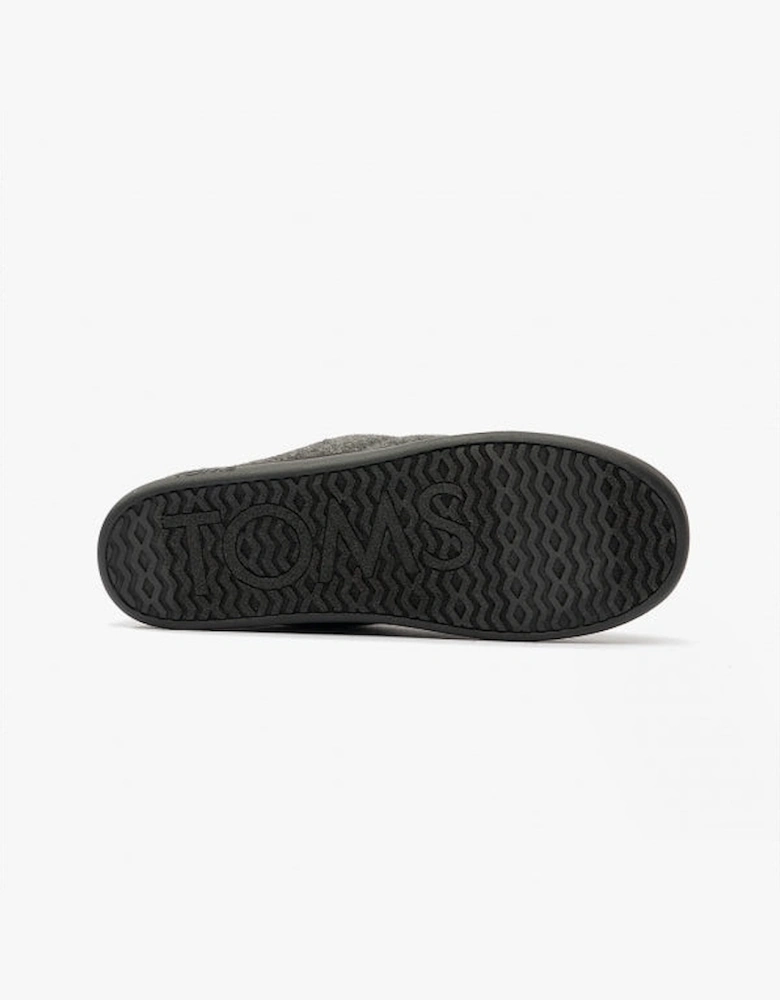 EZRA Womens Slippers Black/Grey