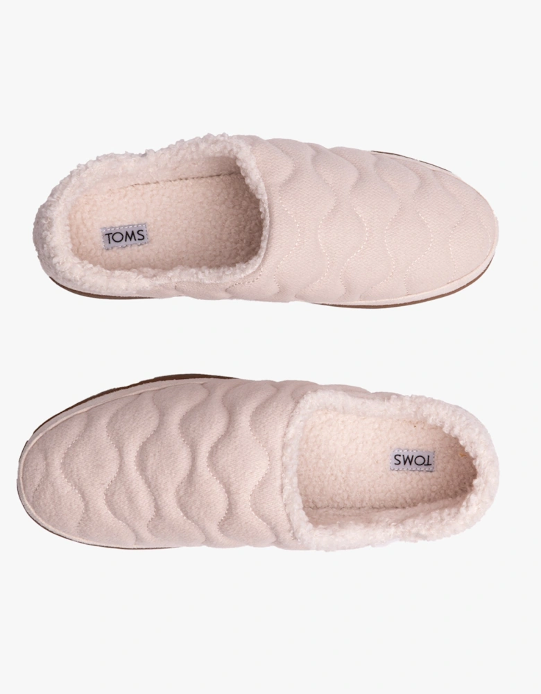 EZRA Womens Slippers Light Sand