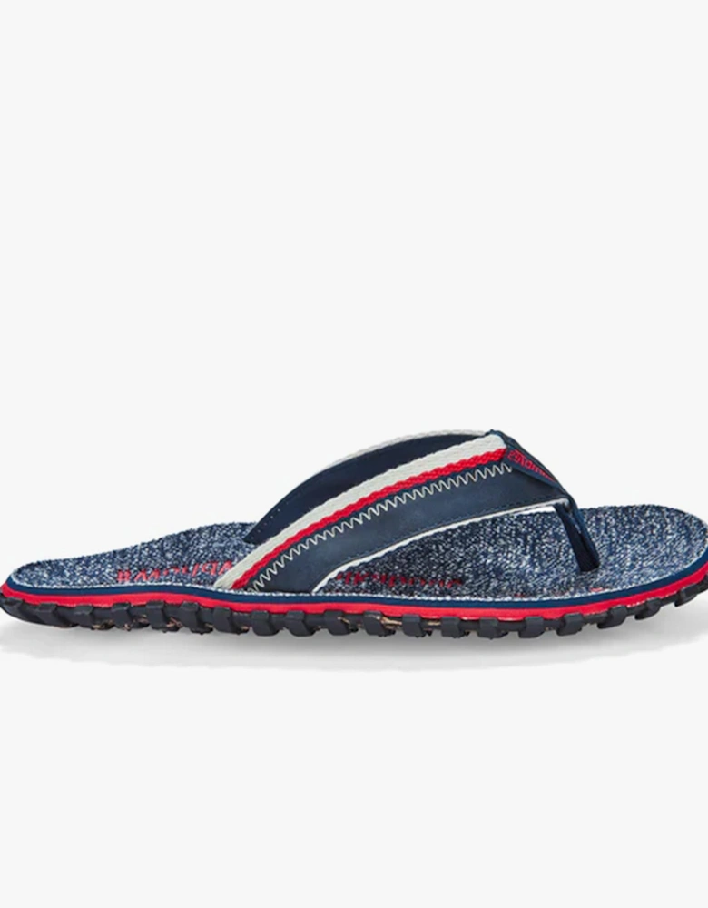 CAIRNS Unisex Flip-Flops Red