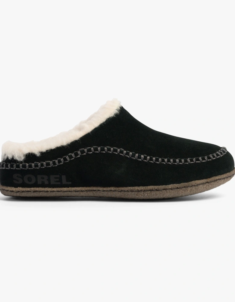 LANNER Mens Slippers Black