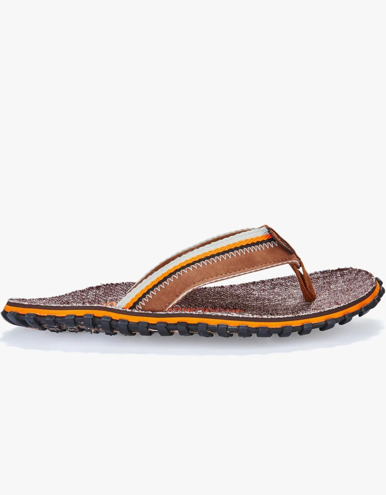 CAIRNS Unisex Recycled Flip-Flops Orange