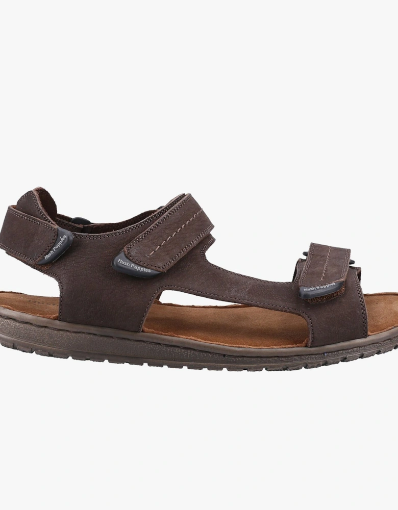 NEVILLE QUARTER STRAP Mens Sandals Brown