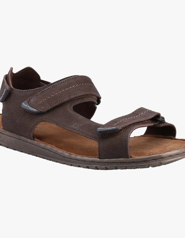 NEVILLE QUARTER STRAP Mens Sandals Brown