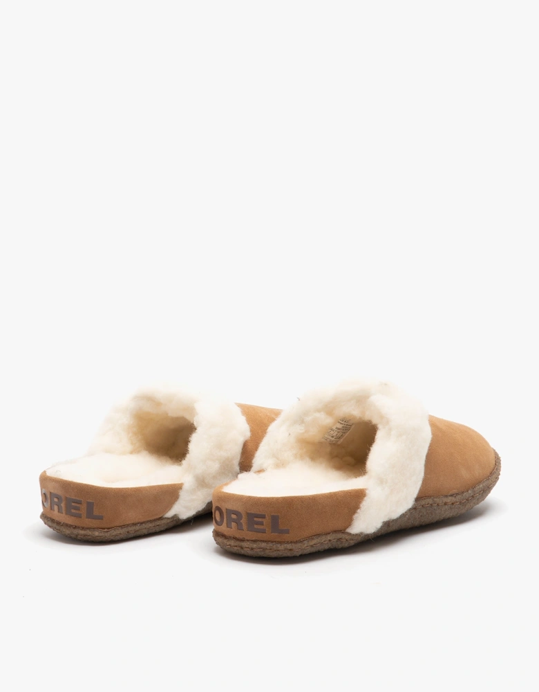 NAKISKA SLIDE II Womens Mule Slippers Camel Brown