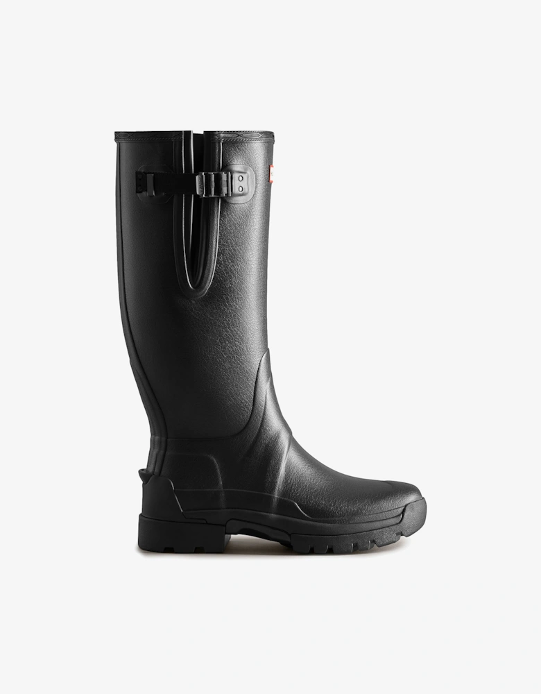 BALMORAL ADJUSTABLE 3MM Mens Wellies Black