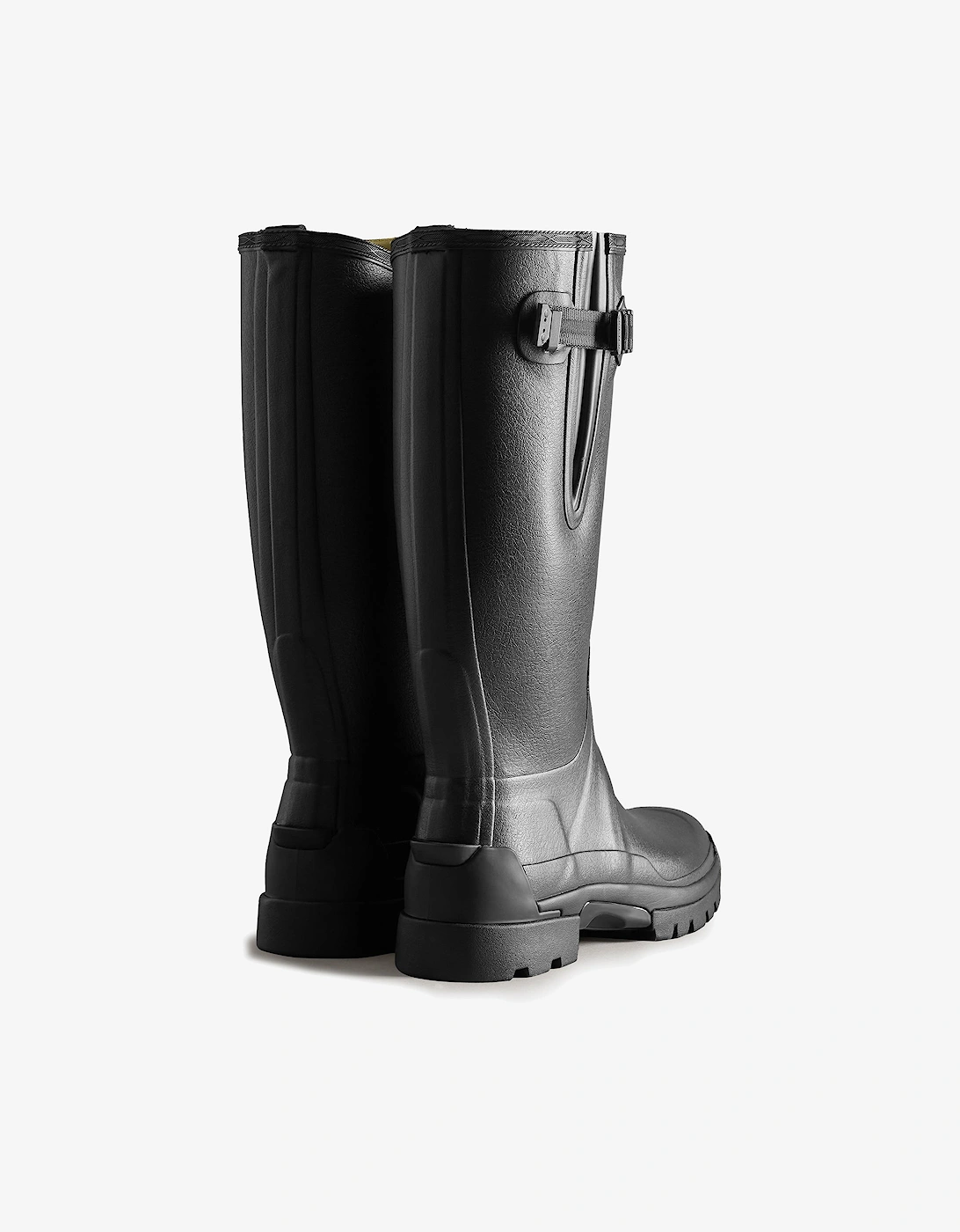 BALMORAL ADJUSTABLE 3MM Mens Wellies Black