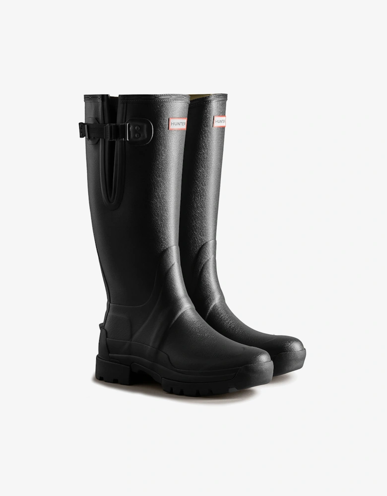 BALMORAL ADJUSTABLE 3MM Mens Wellies Black