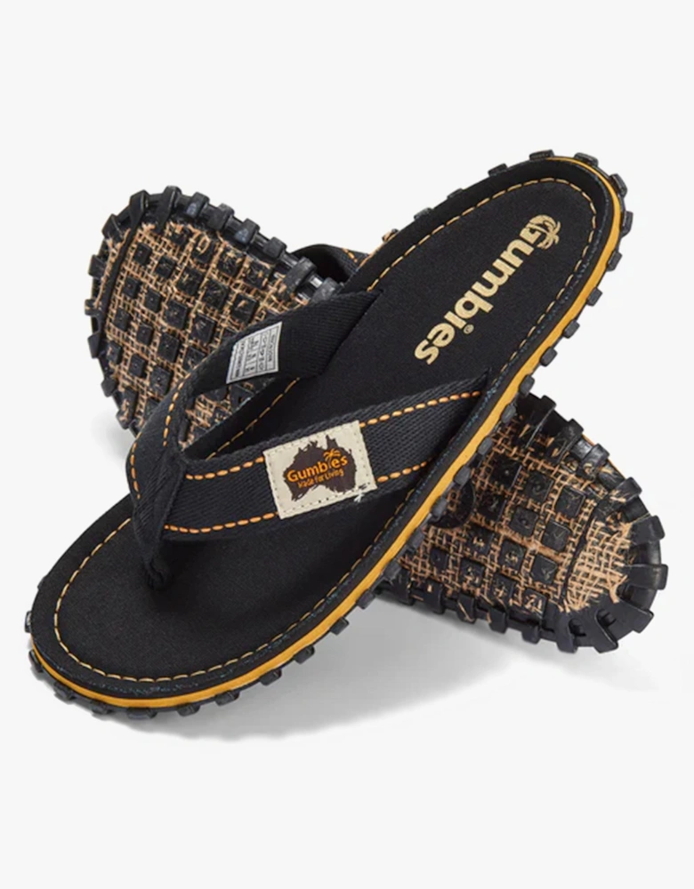 ISLANDER Unisex Flip-Flops Classic Black