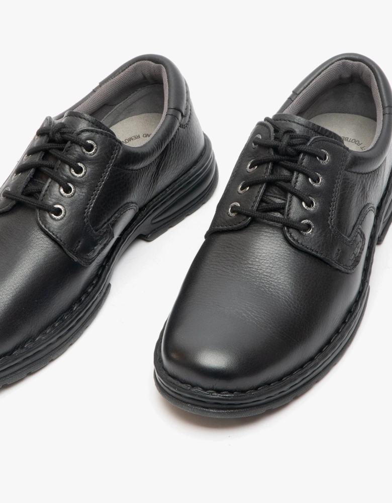 OUTLAW II Mens Leather Shoes Black