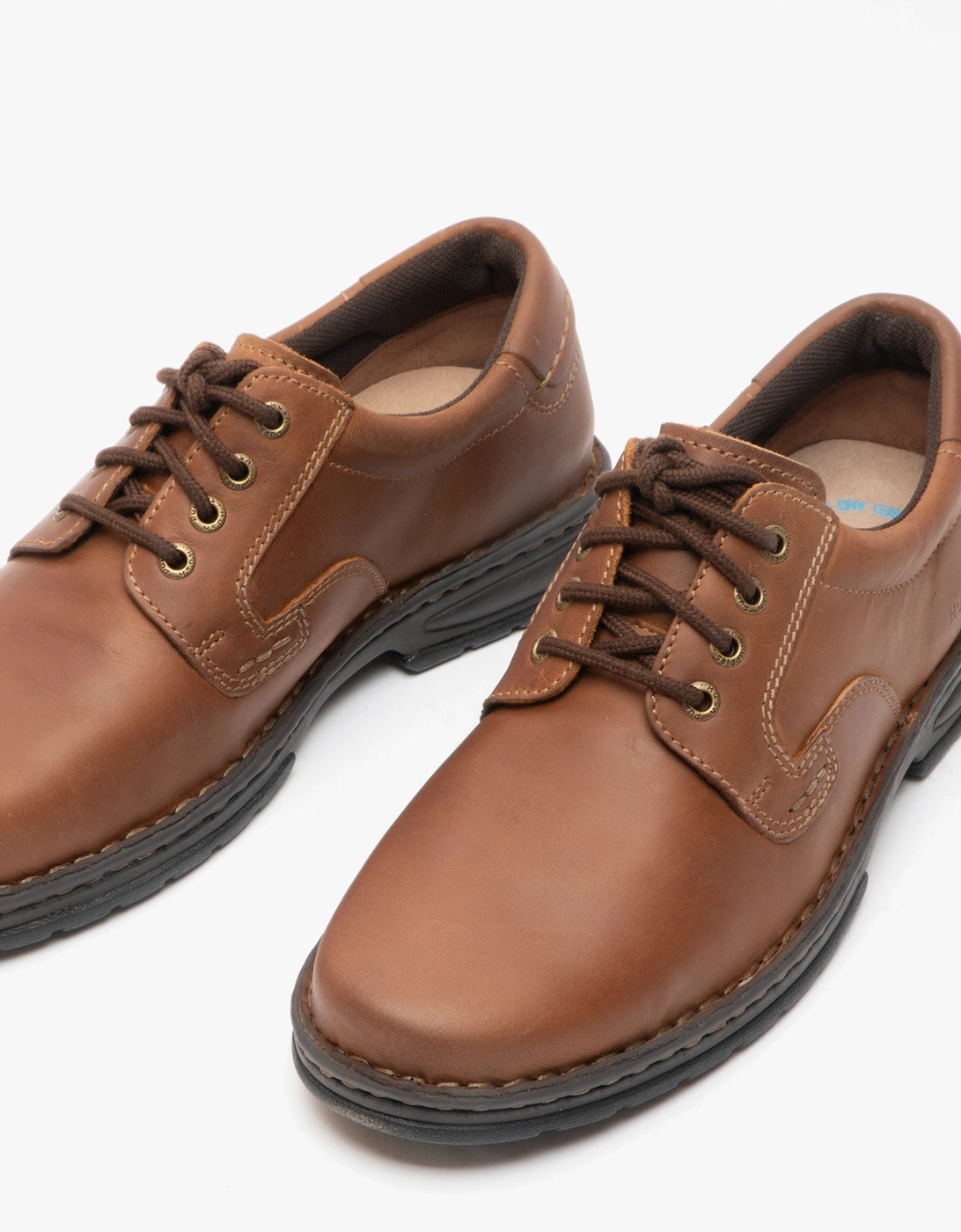 OUTLAW II Mens Leather Shoes Brown