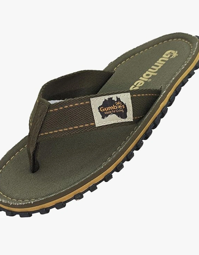 ISLANDER Unisex Flip-Flops Classic Khaki