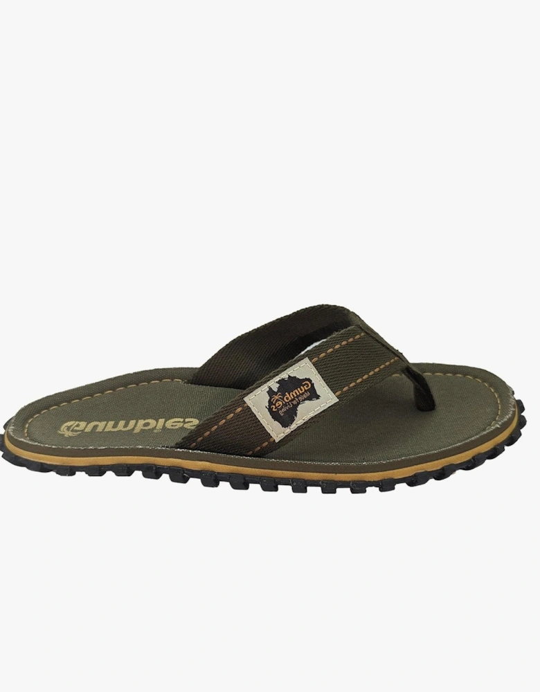 ISLANDER Unisex Flip-Flops Classic Khaki