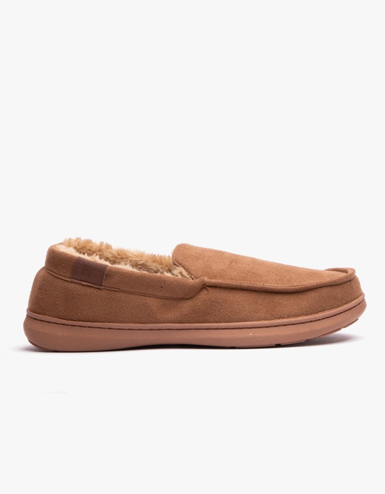 Jo & Joe DRYSDALE Mens Slippers Chestnut