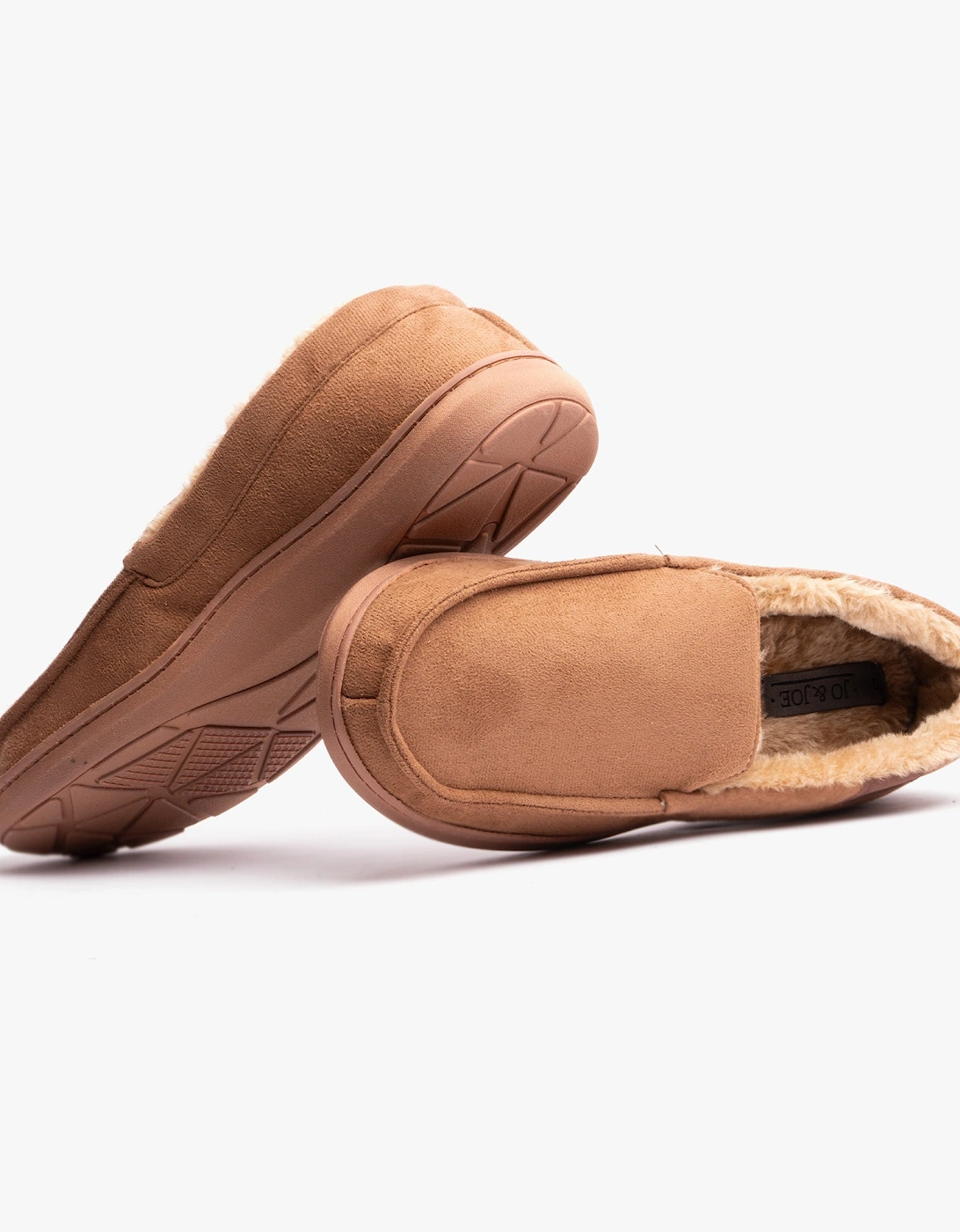 Jo & Joe DRYSDALE Mens Slippers Chestnut