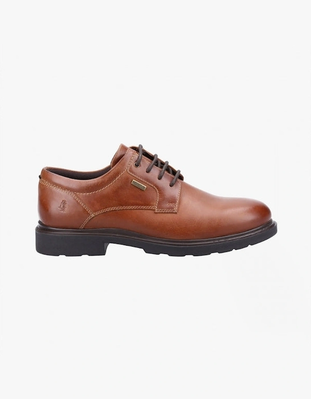 PEARCE Mens Leather Shoes Tan, 4 of 3