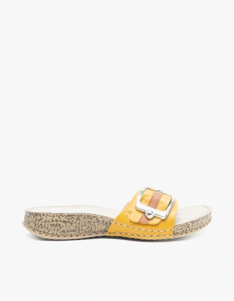 61187-68 Womens Sandals Yellow