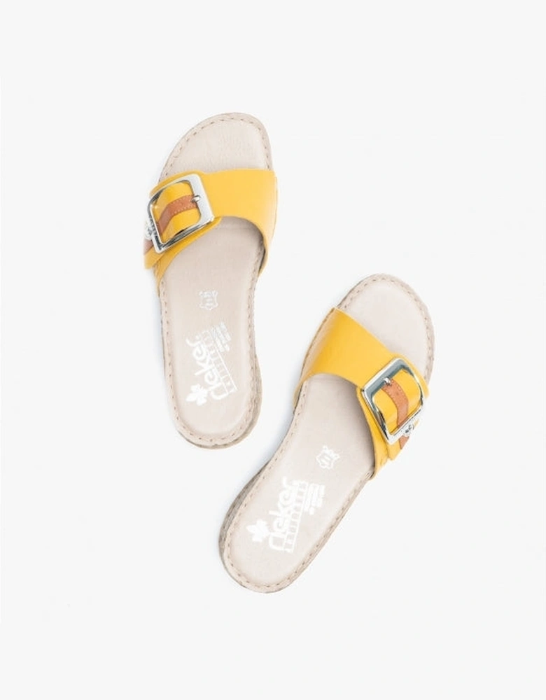 61187-68 Womens Sandals Yellow