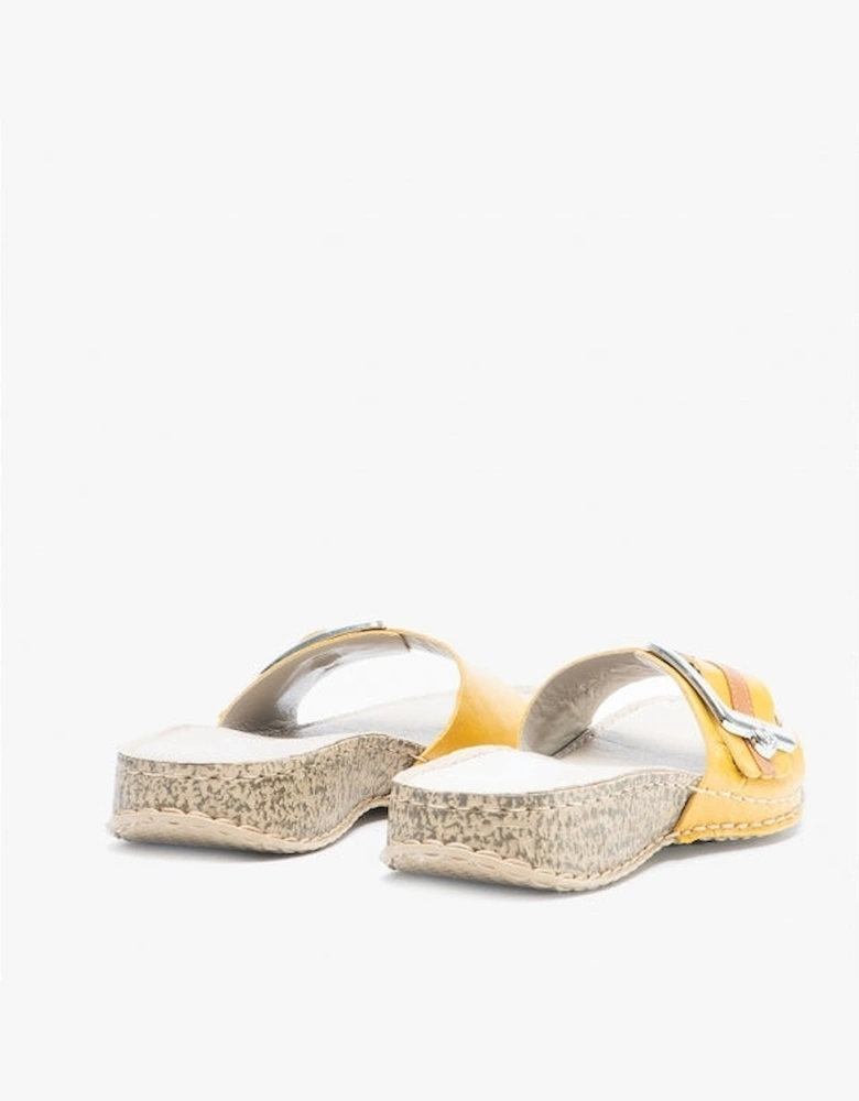 61187-68 Womens Sandals Yellow