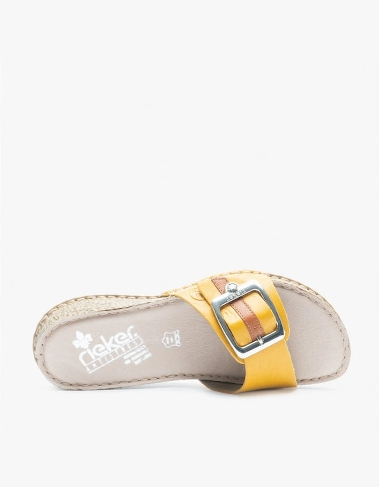 61187-68 Womens Sandals Yellow