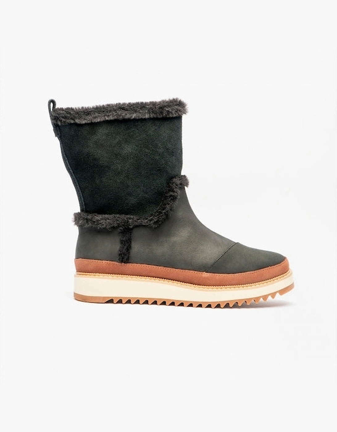 TOMS Women's TOMS MAKENNA Womens Leather Boots Black
