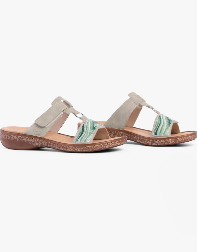 62829-52 Womens Sandals Green