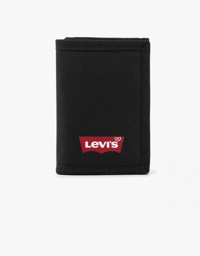 BATWING TRIFOLD Mens Wallet Black