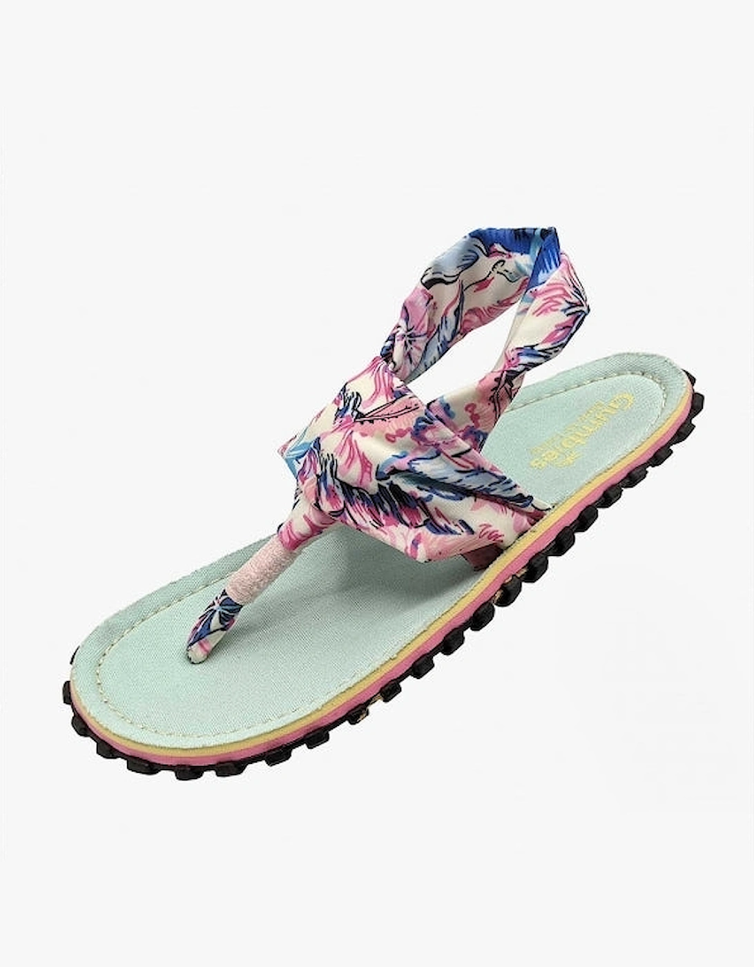 SLINGBACK Womens Textile Sandals Mint/Pink