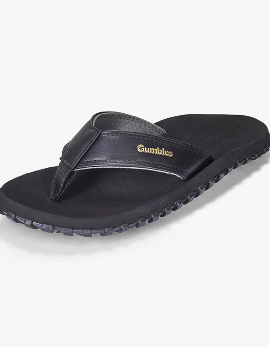 VEGOVERT Unisex Flip-Flops Black