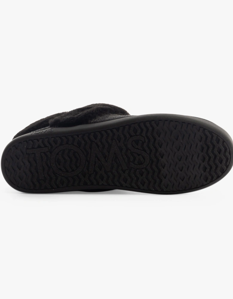 OSLO Womens Slippers Black