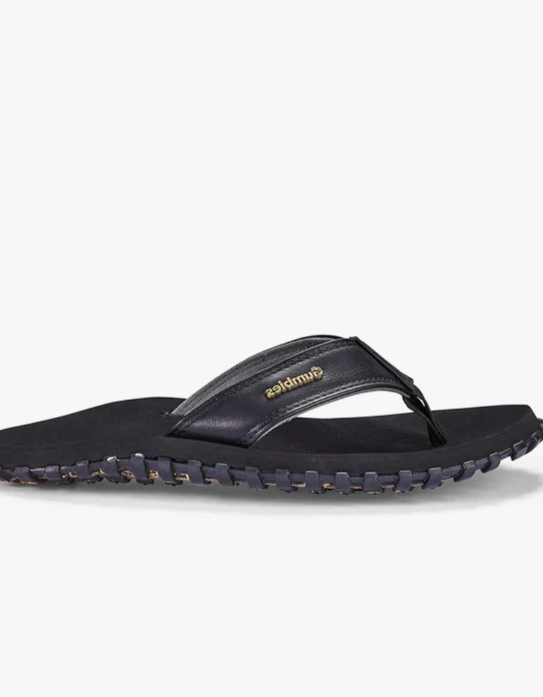 VEGOVERT Unisex Flip-Flops Black