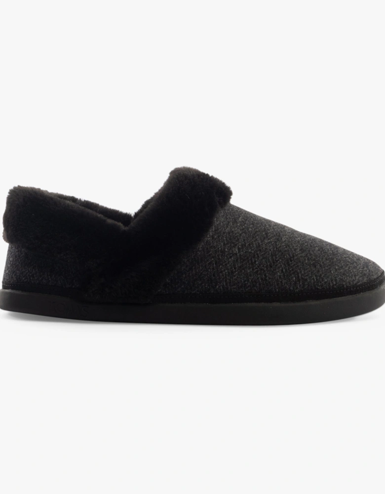 OSLO Womens Slippers Black