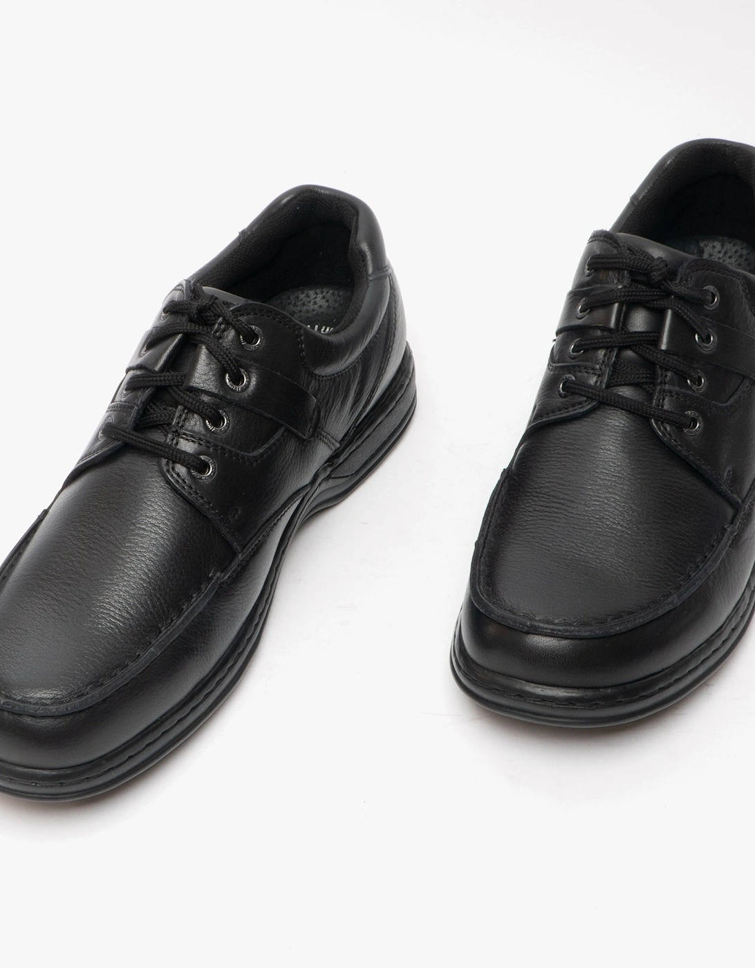 RANDALL II Mens Leather Shoes Black