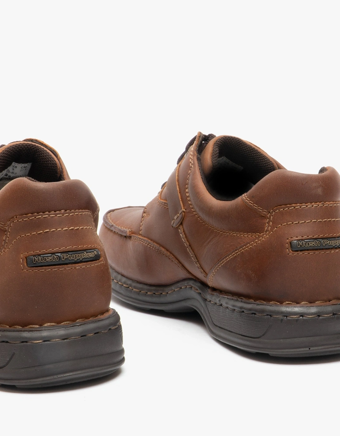 RANDALL II Mens Leather Shoes Brown