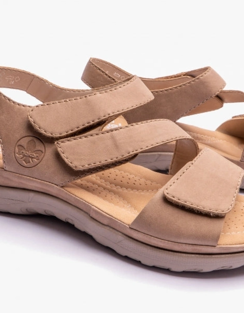 64872-62 Womens Sandals Beige