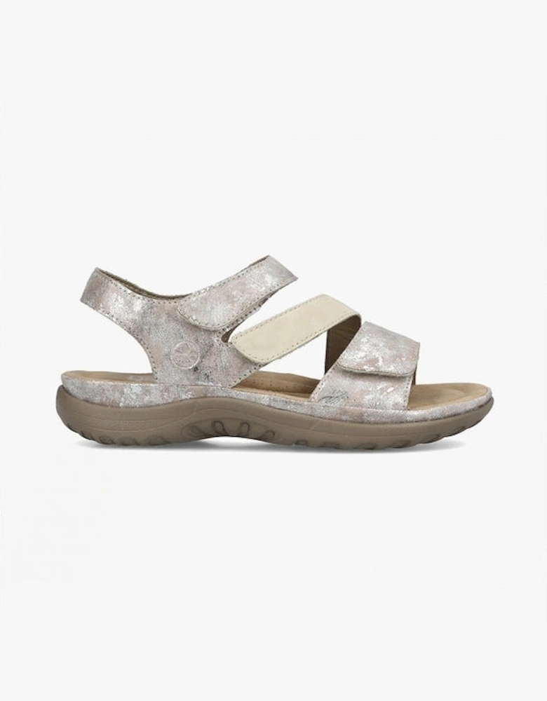 64872-90 Womens Sandals Metallic