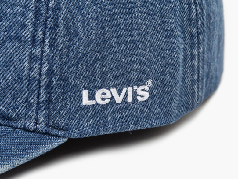 ESSENTIAL CAP Unisex Hat Jeans Blue