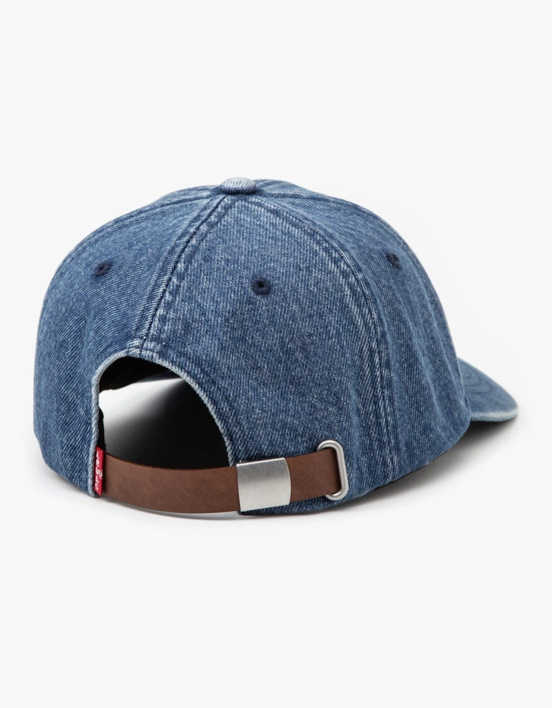 ESSENTIAL CAP Unisex Hat Jeans Blue