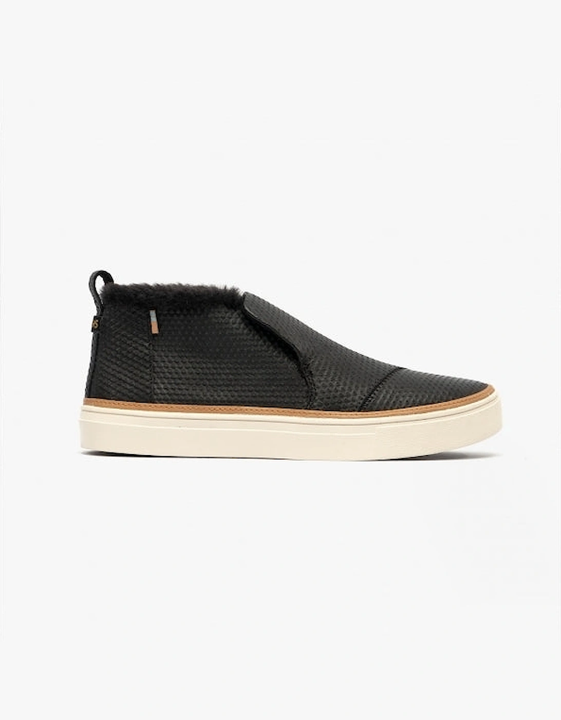 TOMS Women's TOMS PAXTON Womens Leather Slip On Black