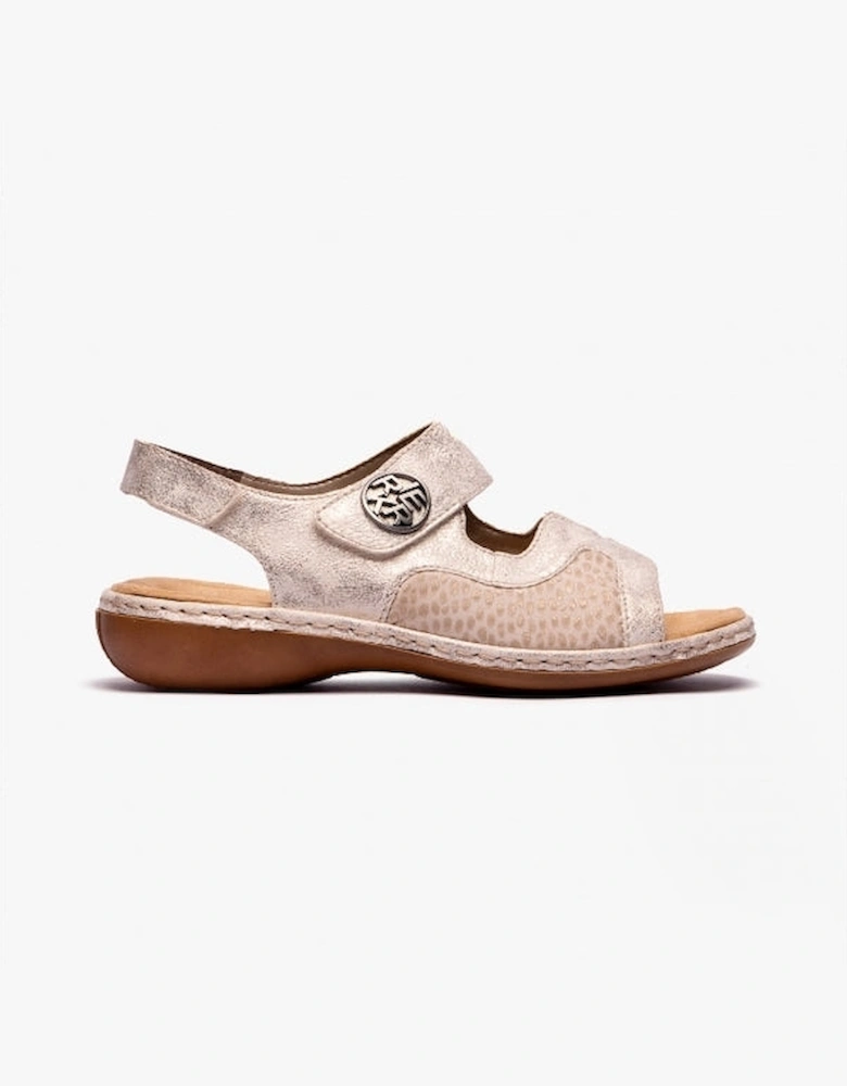 65989-90 Womens Sandals Beige